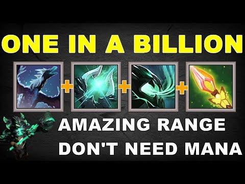 One in a Billion Build Double Pure DMG with Amazing Range | Dota 2 Ability Draft смотреть онлайн