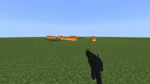 Minecraft (мод под названием "Actual guns 2")