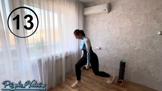 Тренировка силовая с гантелями 20 минут стоя🔥#занимаемсядома #спортсила #спорт