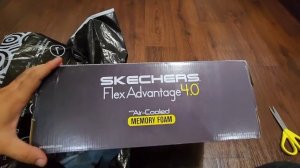 Unboxing | Skechers | Men's Textured Slip-On Walking Shoes | FLEX ADVANTAGE 4.0