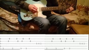 Мелодия из Hello Neighbour (Привет Сосед) На гитаре + табы