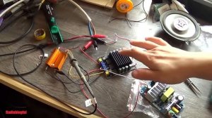 Усилитель на TDA7498 и блок питания для него