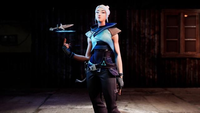 Jett Agent Select Animation 4K - Valorant 3D смотреть онлайн