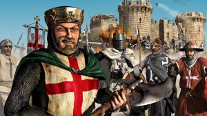 Stronghold Crusader. 5 стрим по игры Крепость. Проходим компанию. Крестоносцы. Стратегия