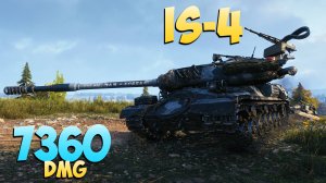 ИС-4 - 3 Фрагов 7.3K Урона - Академический! - Мир Танков