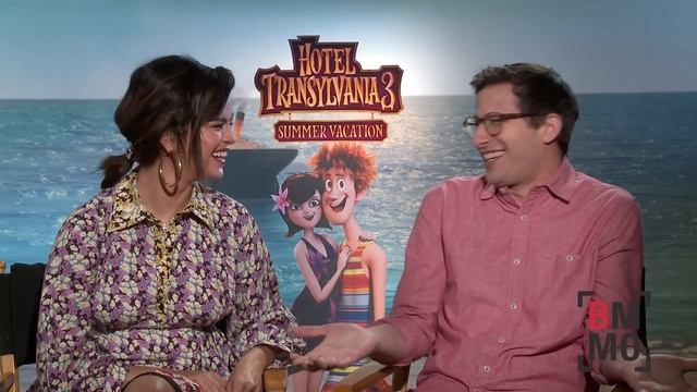 Selena Gomez & Andy Samberg Interview - Hotel Transylvania 3: Summer Vacation смотреть онлайн