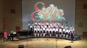 Младший хор - Добрая фея (муз. Русу-Козулиной, сл. Аникиной)