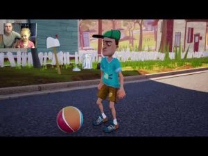 Маша с Папой. Привет Сосед (Hello Neighbor) Серия №1