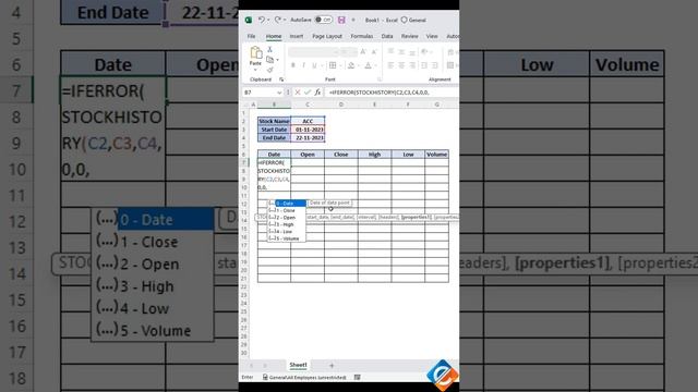 Excel Stock Magic: Unleash StockHistory for Dynamic Data Insights! 📈✨💹