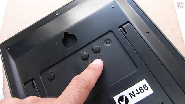 Big LCD Temperature Wall Clock, quick look, set up and teardown смотреть онлайн