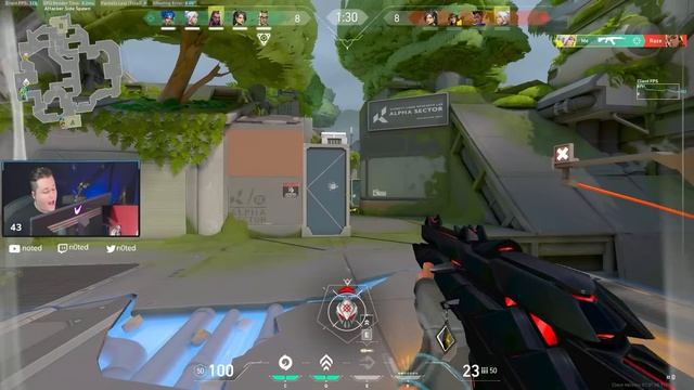 Radiant Ranked But I start w/ 5FPS! - Valorant смотреть онлайн