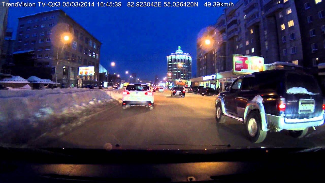 TrendVision TV-QX3 ночь смотреть онлайн