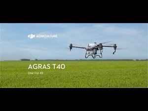 Агродрон Dji Agras T40 презентация