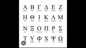 греческий алфавит