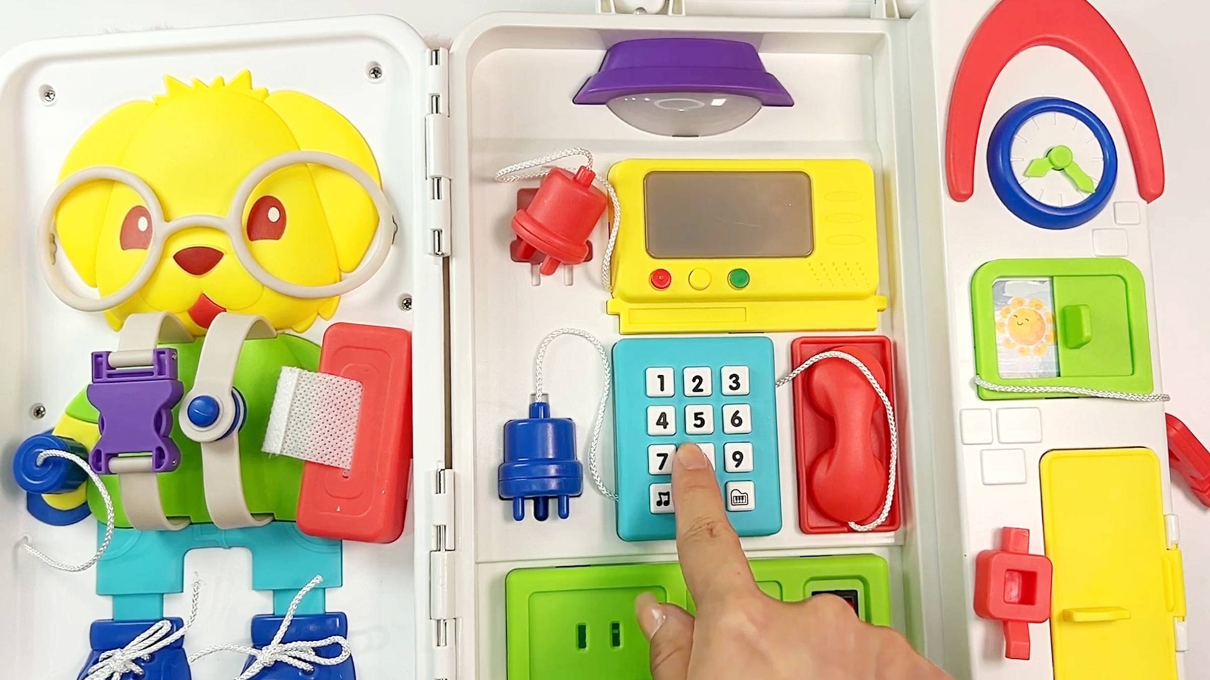 Развивающие игрушки. Игровой набор "Непоседа". Для малышей мультики. Игры для детей смотреть онлайн