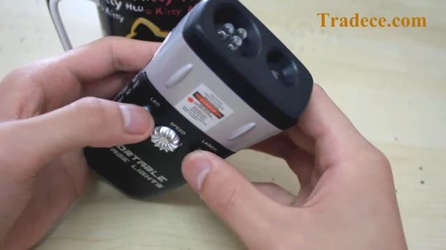 Djinn - Mini Laser Effects Projector with Foldable Tripod