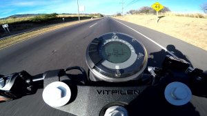 Husqvarna Vitpilen 401 at 187km/h max speed