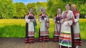 Фольклорный коллектив Мангазея, русская народная песня А я роду