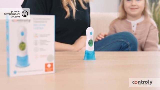 Elektroniczny termometr do ucha i czoła Controly. смотреть онлайн