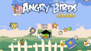 Angry Birds Seasons. Back to School (level 1-9) 3 stars. Прохождение от SAFa