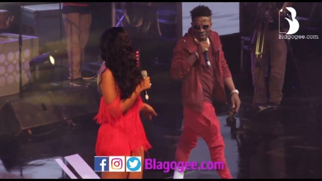 Shatta Michy Shatta Wale 'Low Tempo' Performance At Becca 10 Years Concert смотреть онлайн