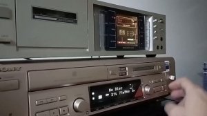 Sansui D-77F Stereo Cassette Deck Demo