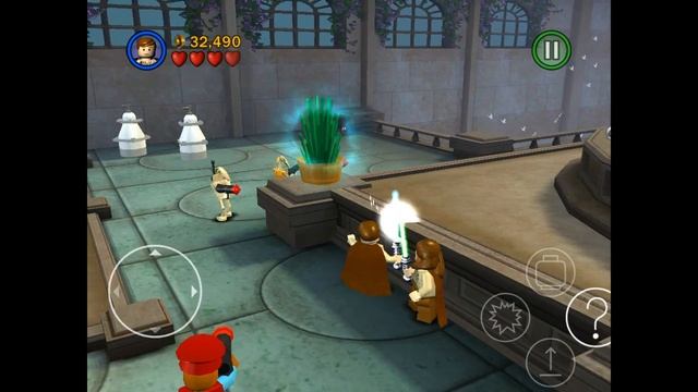 Lego Star Wars The Complete Saga Part 3 Episode 1 Chapters 3 and 4 смотреть онлайн