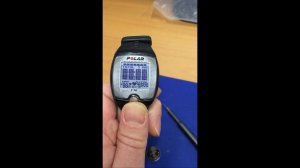 Замена батарейки в (на) наручных часах  Polar - Replacing the battery in a watch Polar