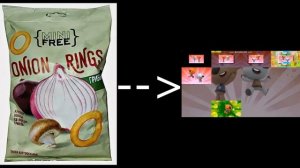 Луковые кольца с грибами - пара этих дрыгалок про ЗМММ!