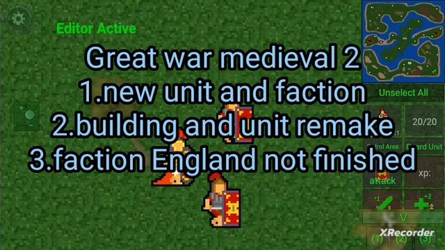 great war medieval mod rusted warfare смотреть онлайн