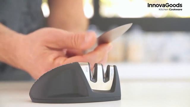 InnovaGoods Kitchen Cookware Compact Knife Sharpener