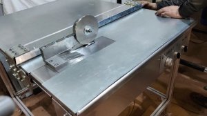 CSM-1.0 Станок для продольно-поперечной резки металла. Под заказ для ОАО "Севкавэлектроремонт".