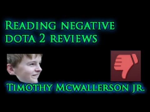 Dota 2 - Timmy Reads Negative Dota 2 Reviews смотреть онлайн