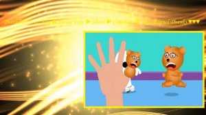 Mega Gummy bear visits Haunted crystal caves finger family Rhyme for Kids Gummy bear skeleton ♥ FUN