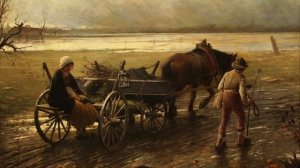 Колесо телеги / Сart wheel