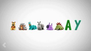 Talking ABC Animals #1 - Learn the Days of the Week with Animated Animals! | Hey Clay Games