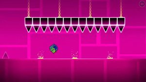 Второй уровень Geometry Dash-прохождение