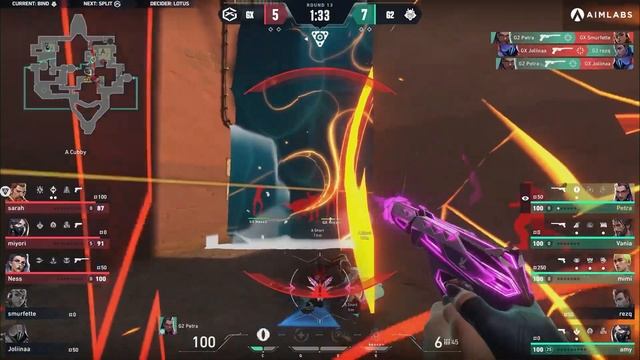 G2 Gozen vs Giantx HIGHLIGHTS! | Game 1 | VCT Game Changers EMEA 2024! смотреть онлайн