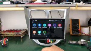 Android 8.1.0 Octa Core Car Navigation System 4GB+64GB for Hyundai Verna 2010 - 2015