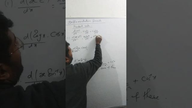 Differentiation Formula#productrule#rajendraconceptofmathematics #shorttrick #mathssolution #tricks