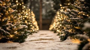 Рождество Новый год 2025 фоновое видео