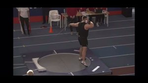 Попытка Олега Томашевича на 21.65 на Всероссийских соревнованиях по толканию ядра