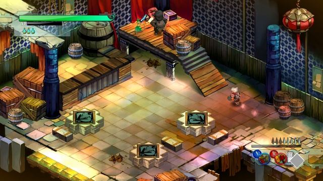 Bastion — это изометрический экшен с элементами ролевой игры