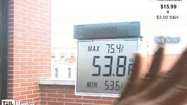 LCD Window Thermometer смотреть онлайн