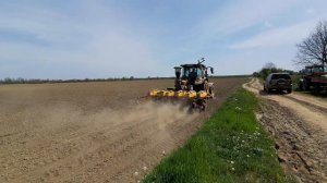 John Deere 5125R & Väderstad Tempo TPT 6 / Sjetva Soje 2020