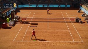 Top Spin 2K25 - TIEBREAK IN THE 3RD SET GAMEPLAY Roger Federer Vs Carlos Alcaraz (PS5)