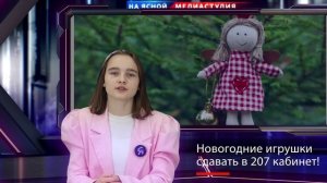 Новости медиастудии "Школа на Ясной" от 29 ноября 2024 года.