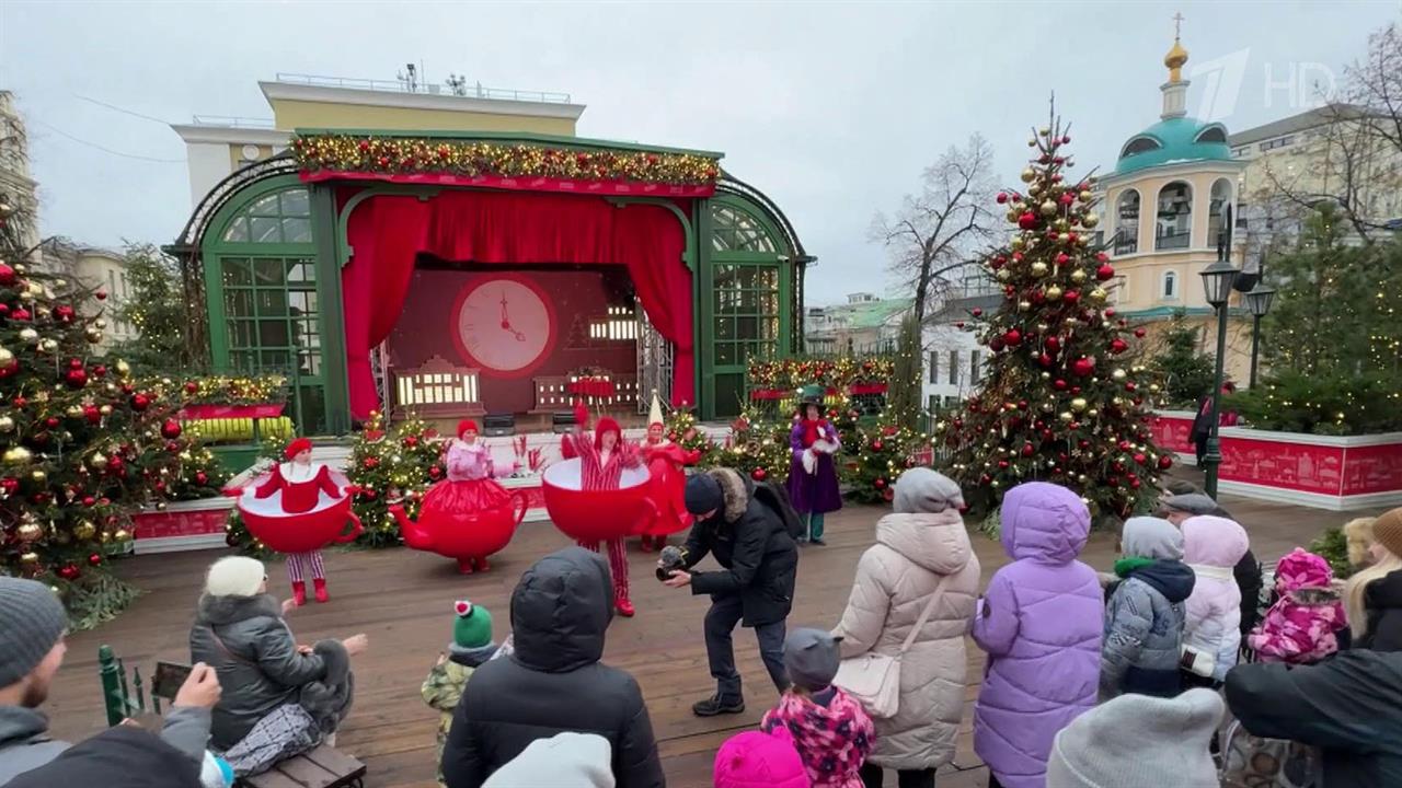 В столице стартовал фестиваль "Зима в Москве"