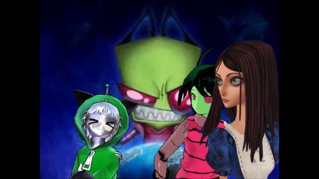 (mmd) Invader Zim Go's RANDOM One MORE TIME! смотреть онлайн
