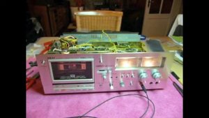 AKAI GXC-750D SILVER Stereo Vintage Cassette Deck 1977